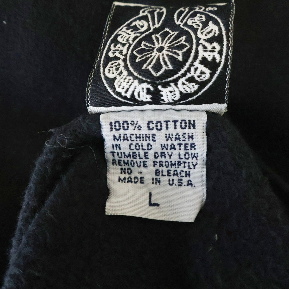 CHROME HEARTS(クロムハーツ) OLD SWTSHR オールドモデル ダガープリントスウェットトレーナー ブラック