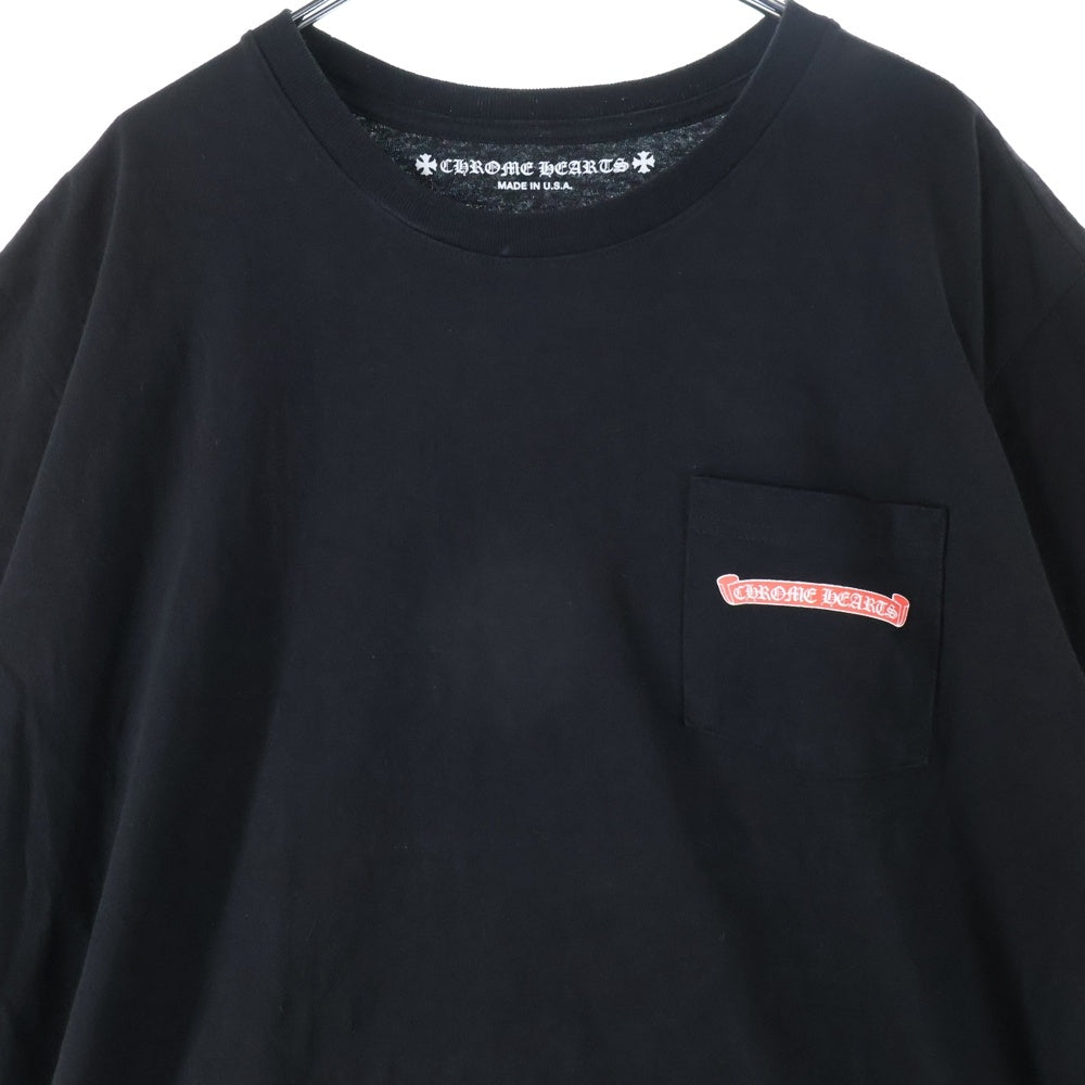 CHROME HEARTS(クロムハーツ) PPO STAY FAST RACE TEAM T-SHRT MATTY BOY ステイファストプリント半袖Tシャツ ブラック