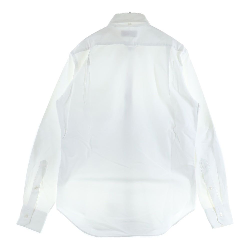 THOM BROWNE(トムブラウン) トリコロールオックスフォードBDシャツ ホワイト MWL010E-00139100