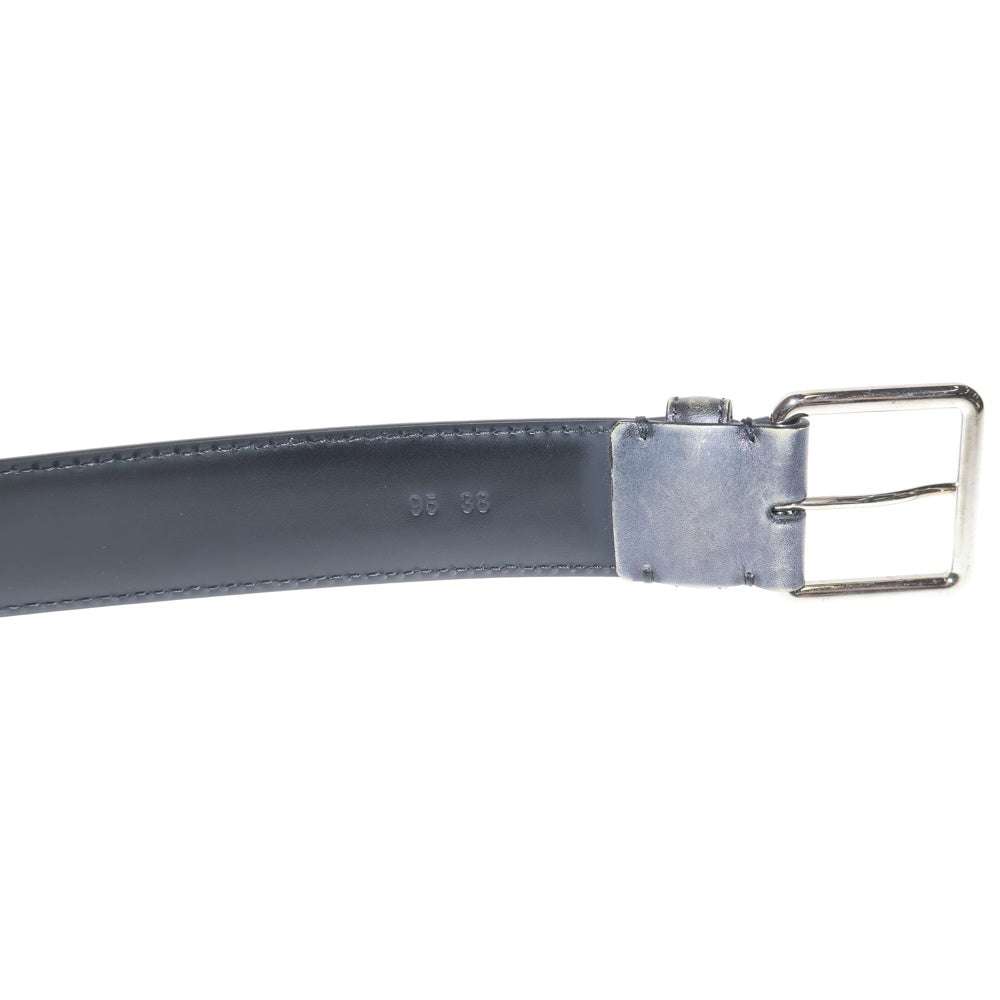 Berluti(ベルルッティ) パティーヌ レザーベルト バックル グレー L1200