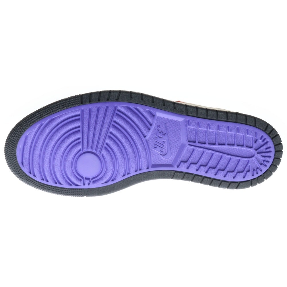 NIKE(ナイキ) ×PSG AIR JORDAN 1 HIGH ZOOM AIR COMFORT PARIS SAINT GERMAIN DB3610-105 エアジョーダン1 パリサンジェルマン ハイカットスニーカー パープル US12.5/30.5cm