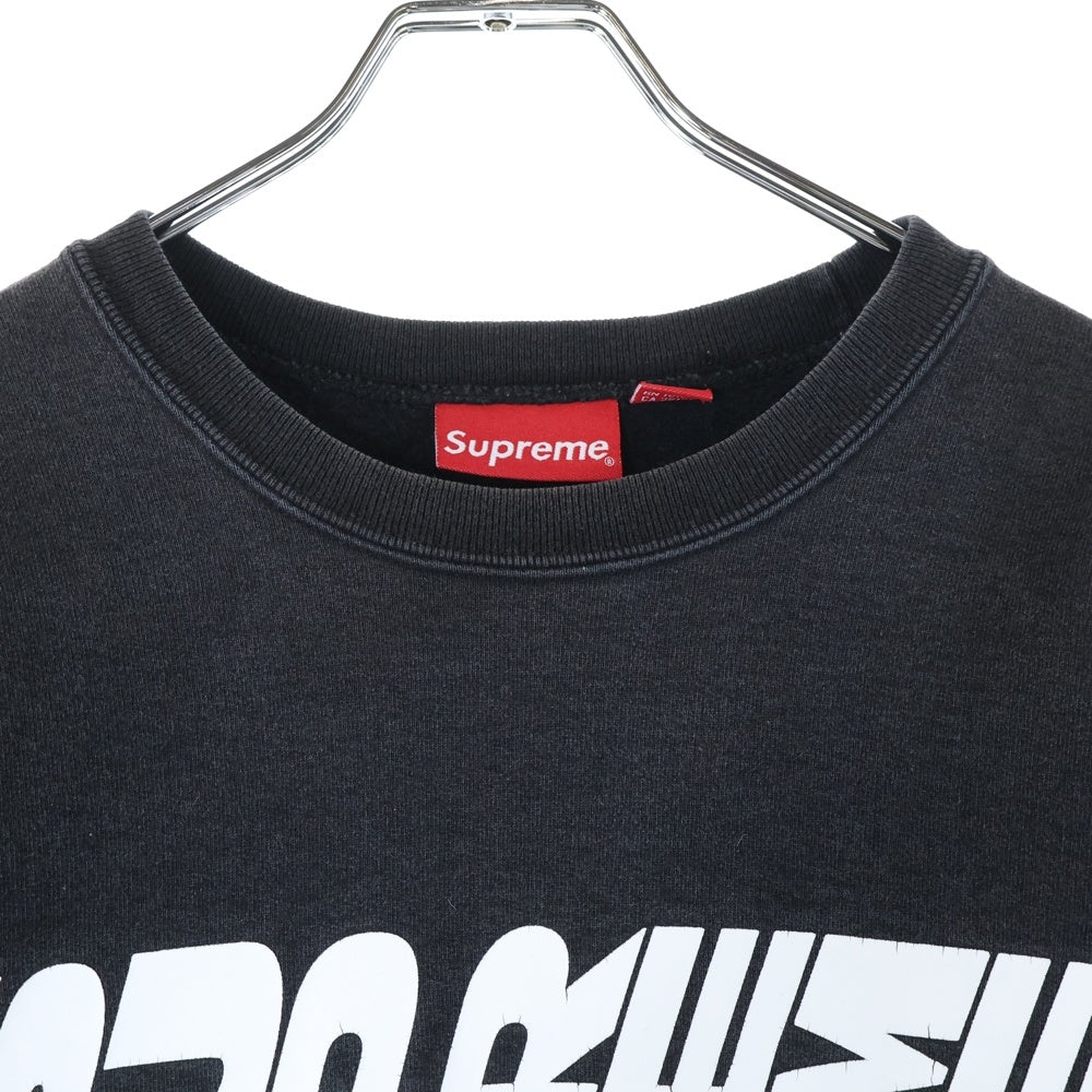 SUPREME(シュプリーム) 19AW Breed Crewneck ブレードロゴクルーネックスウェットトレーナー ブラック