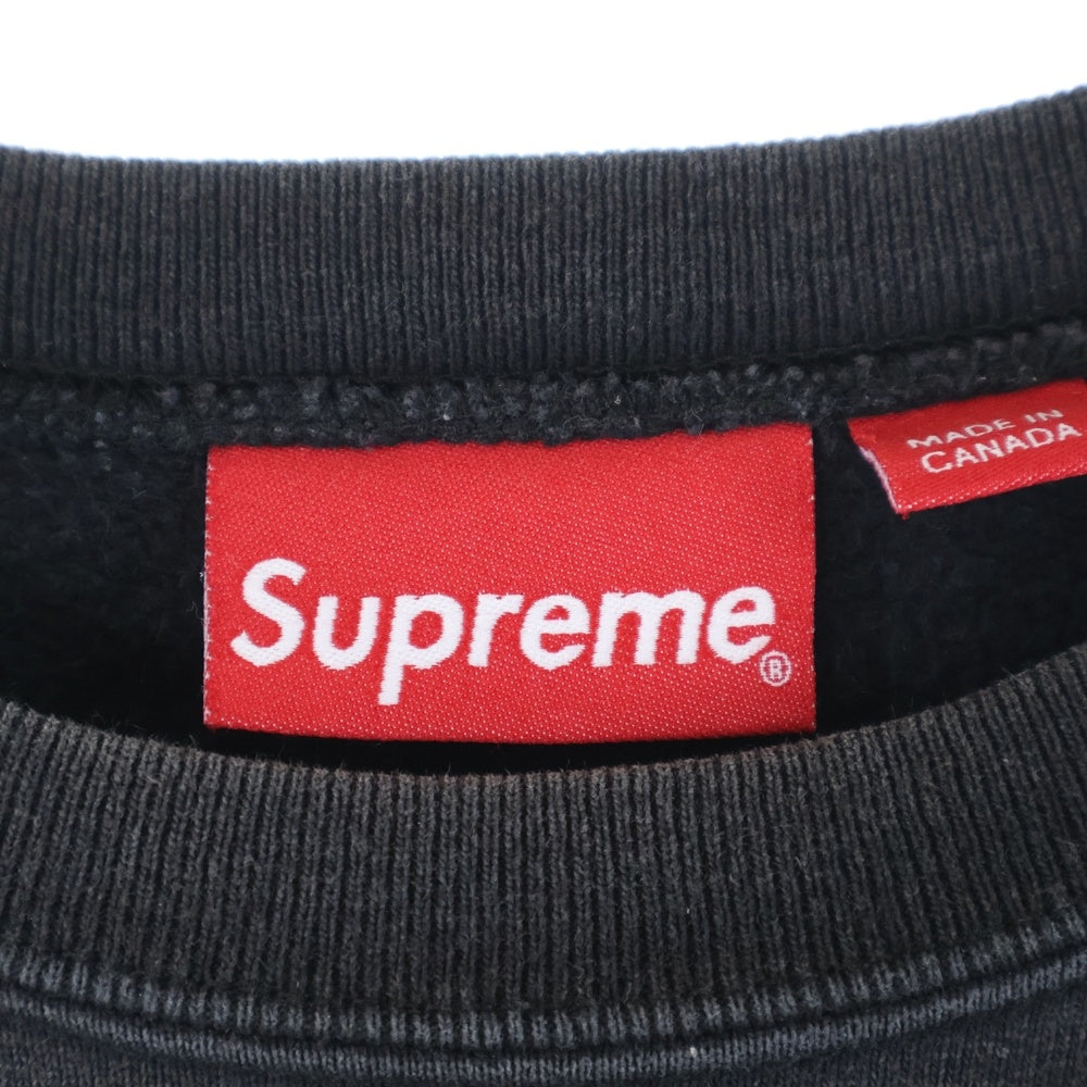 SUPREME(シュプリーム) 19AW Breed Crewneck ブレードロゴクルーネックスウェットトレーナー ブラック