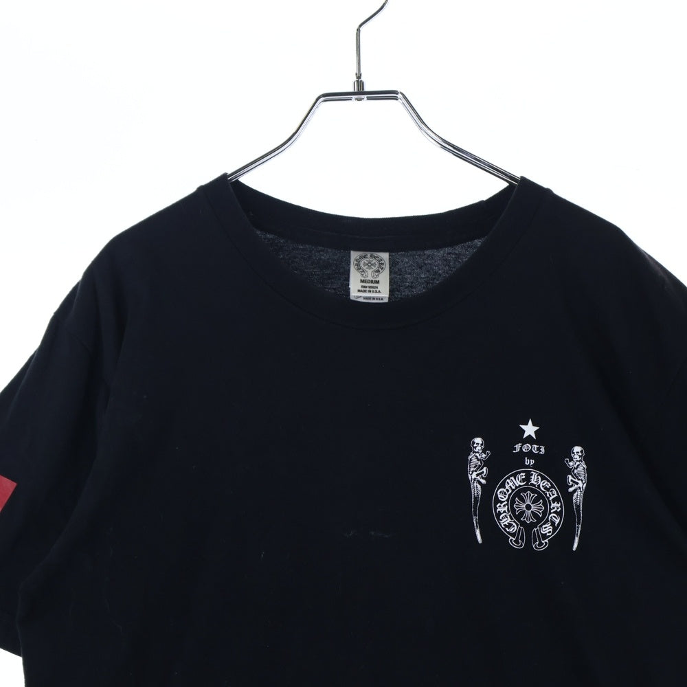 CHROME HEARTS(クロムハーツ) FOTI S/S TEE フォティ マハリア ロゴプリント 半袖Tシャツ ブラック