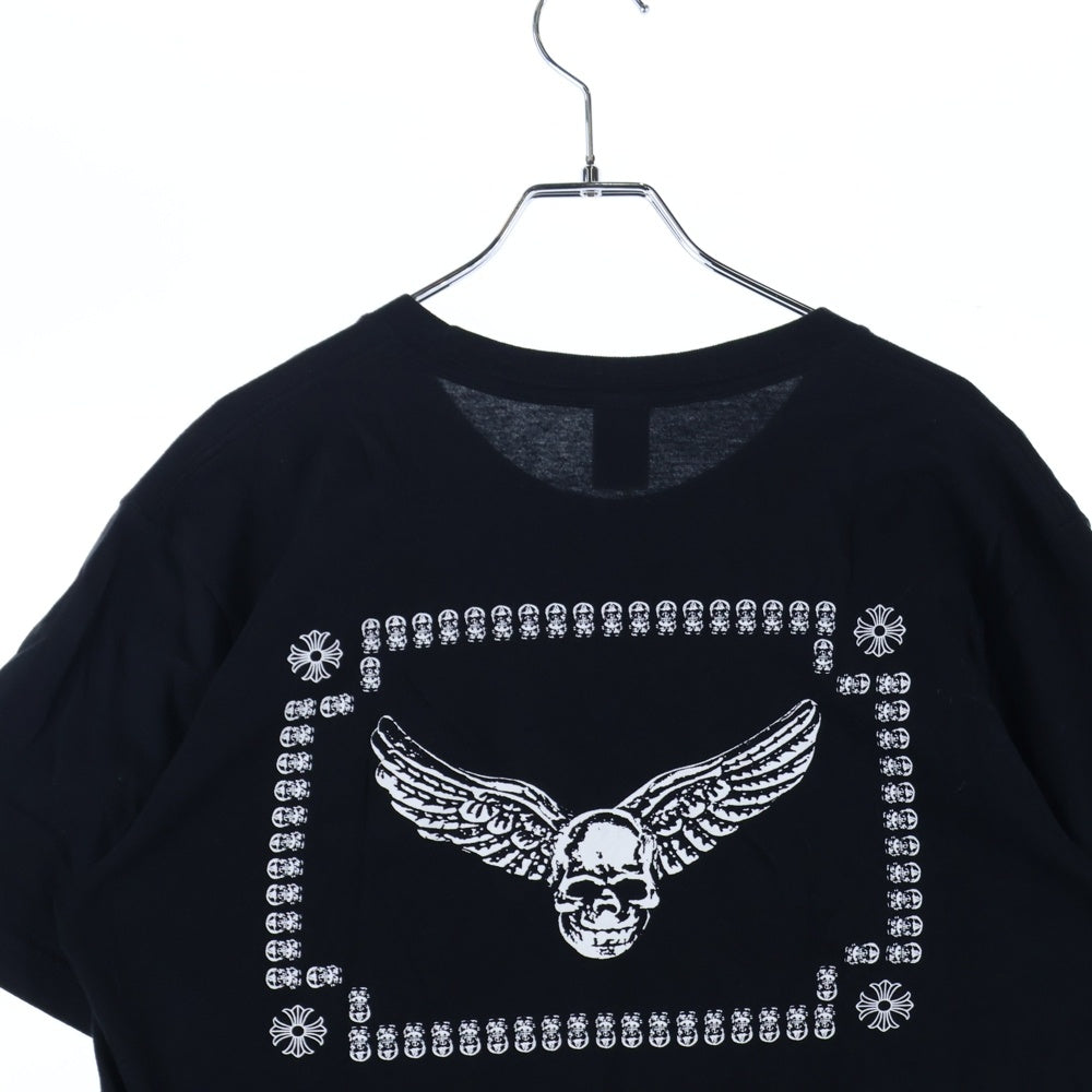 CHROME HEARTS(クロムハーツ) FOTI S/S TEE フォティ マハリア ロゴプリント 半袖Tシャツ ブラック