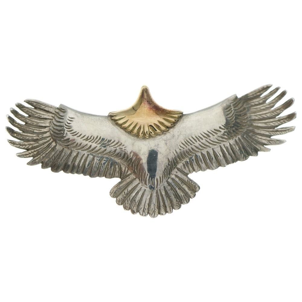 TADY & KING(タディアンドキング) 大イーグル頭金 ネックレストップ シルバー/ゴールド