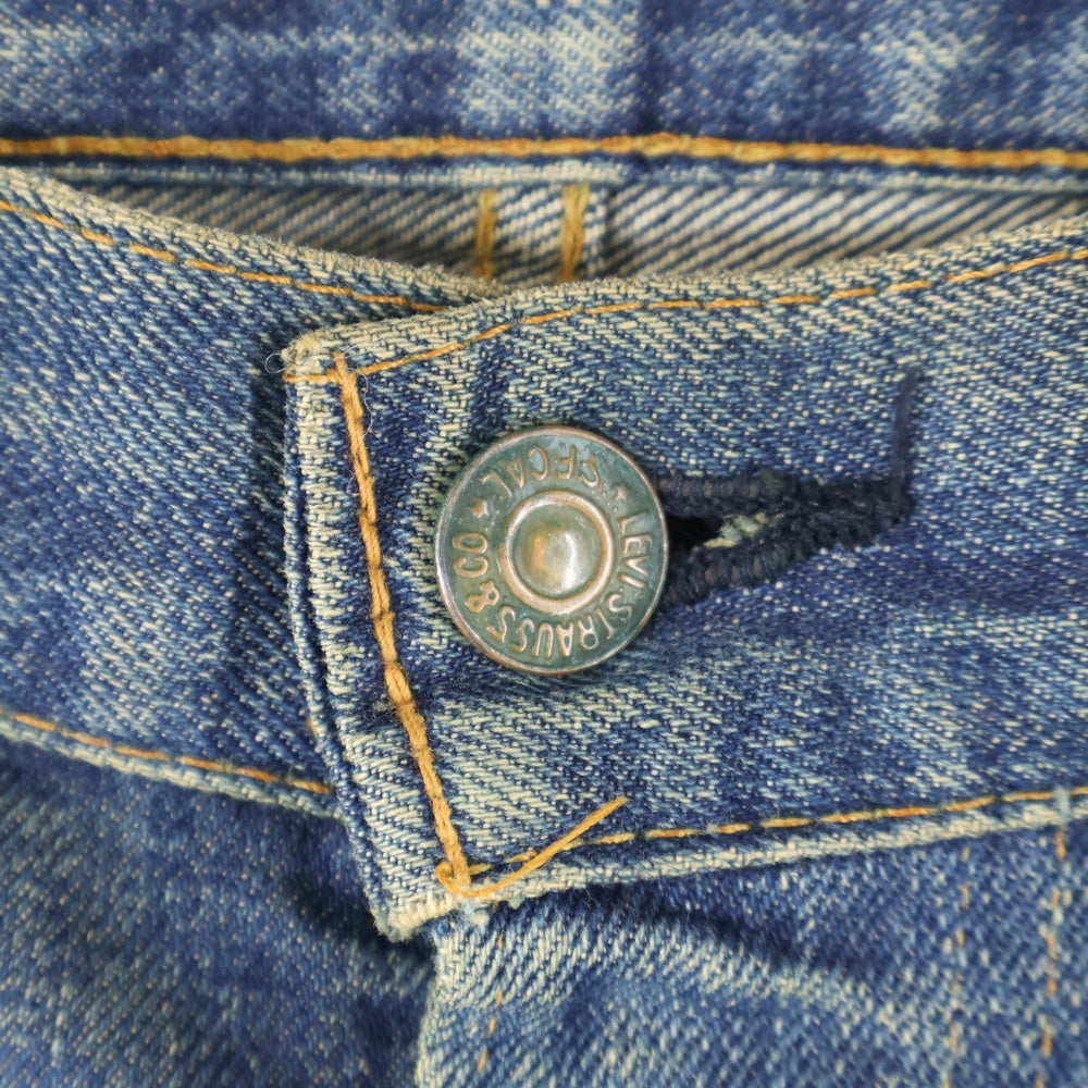 Levi's(リーバイス) 60ー70s VINTAGE 505 BIG E 42TALON ZIP ジップフライデニムパンツ インディゴ