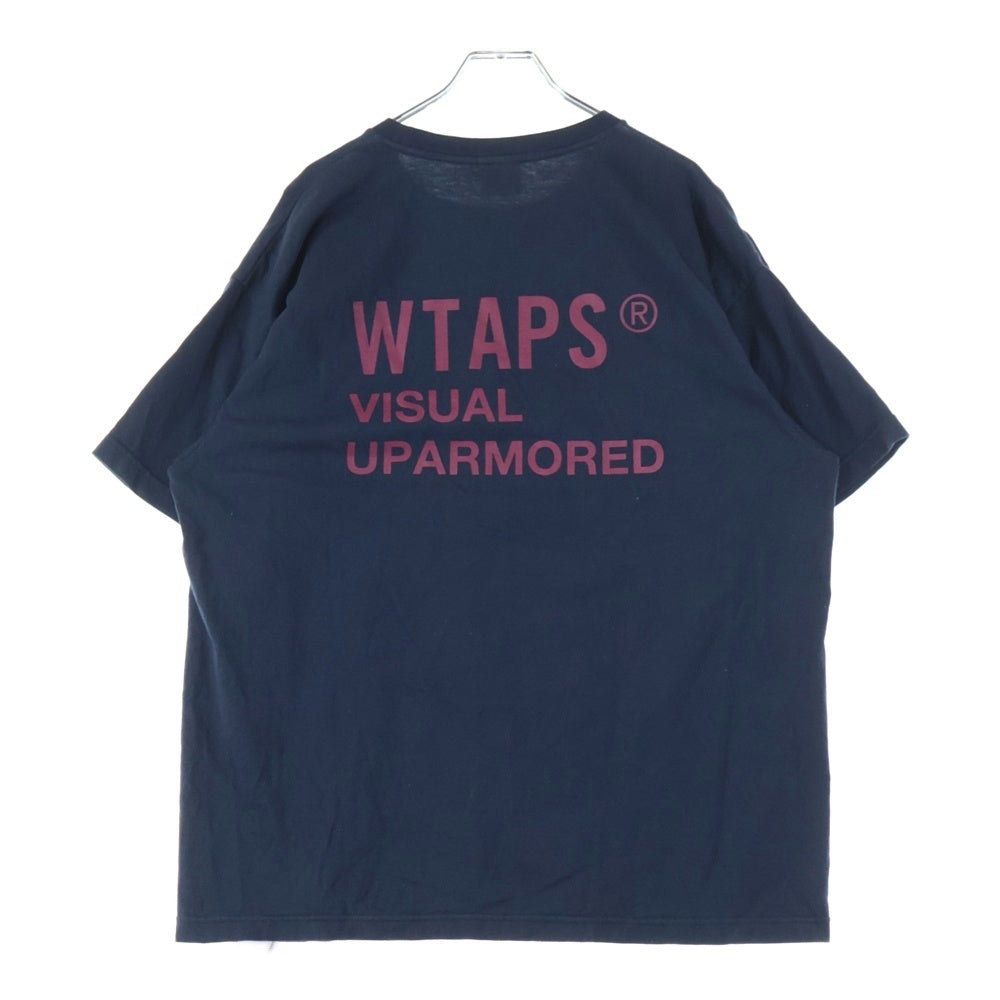 WTAPS(ダブルタップス) 25SS FORTLESS S/S フォートレス バッグプリント半袖カットソー ネイビー