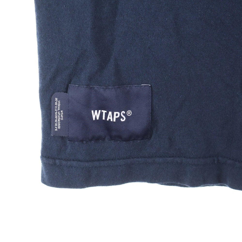 WTAPS(ダブルタップス) 25SS FORTLESS S/S フォートレス バッグプリント半袖カットソー ネイビー