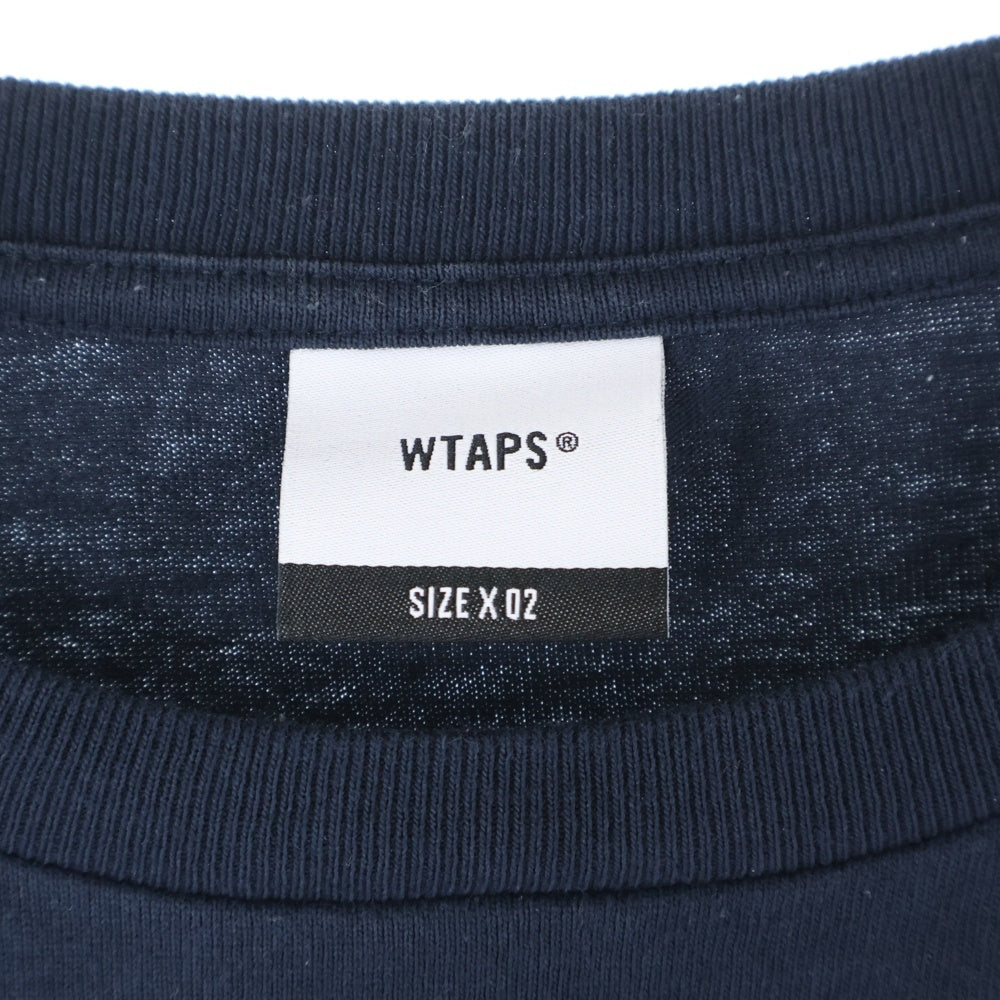 WTAPS(ダブルタップス) 25SS FORTLESS S/S フォートレス バッグプリント半袖カットソー ネイビー