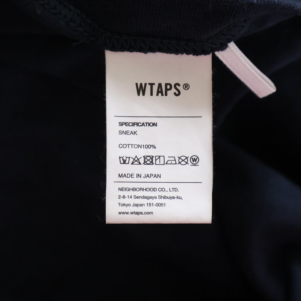 WTAPS(ダブルタップス) 25SS FORTLESS S/S フォートレス バッグプリント半袖カットソー ネイビー