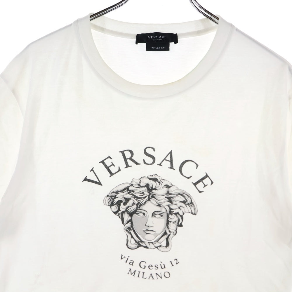 GIANNI VERSACE(ジャンニ ヴェルサーチ) メデューサ プリント Tシャツ 半袖カットソー A88659 ホワイト