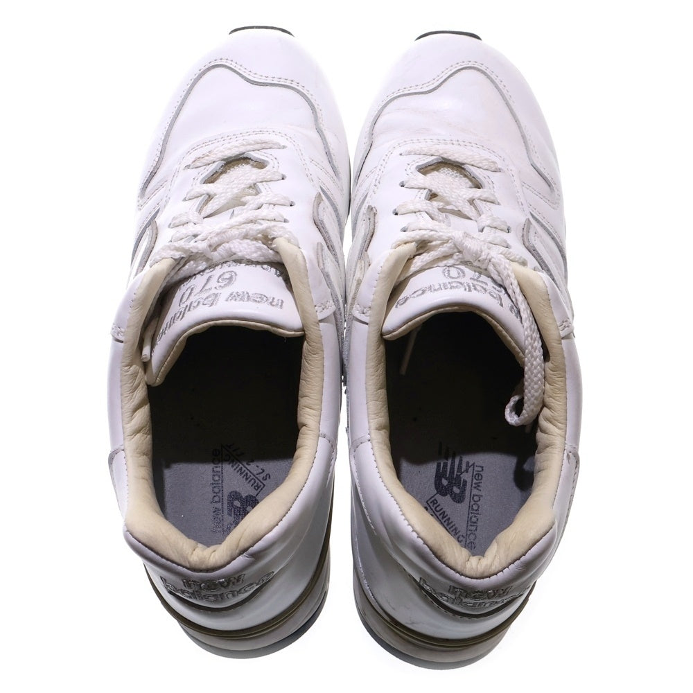 New Balance(ニューバランス) M670 ローカットスニーカー イングランド製 ホワイト M670WWG