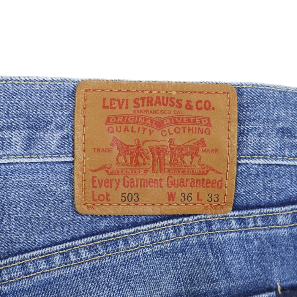 Levi's(リーバイス) 503 ストレートデニム パンツ インディゴ 00503-0246
