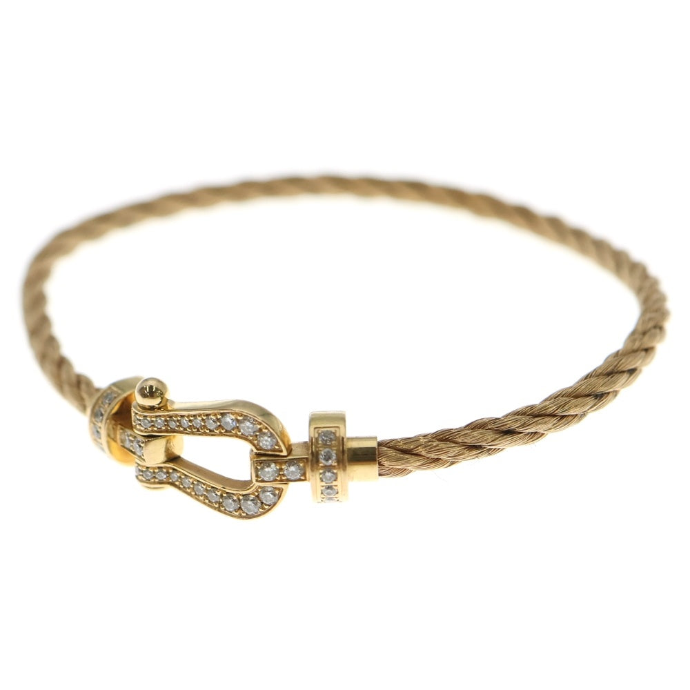 FRED(フレッド) フォース10LM ケーブルブレスレット ゴールド