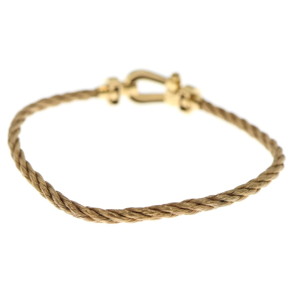 FRED(フレッド) フォース10LM ケーブルブレスレット ゴールド