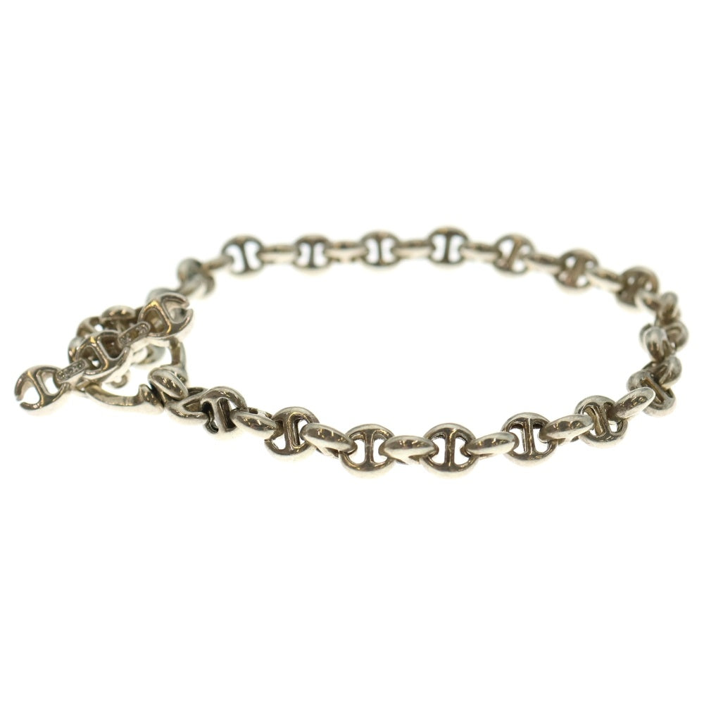 HOORSENBUHS(ホーセンブース) 5MM OPEN-LINK BRACELET 6Pダイヤモンド オープンリンク ブレスレット 8インチ シルバー