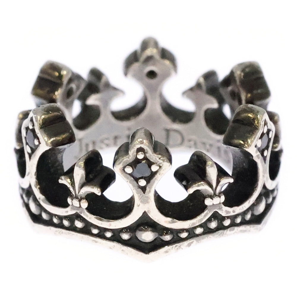 Justin Davis(ジャスティンデイヴィス) PALACE CROWN パレス クラウン リング シルバー