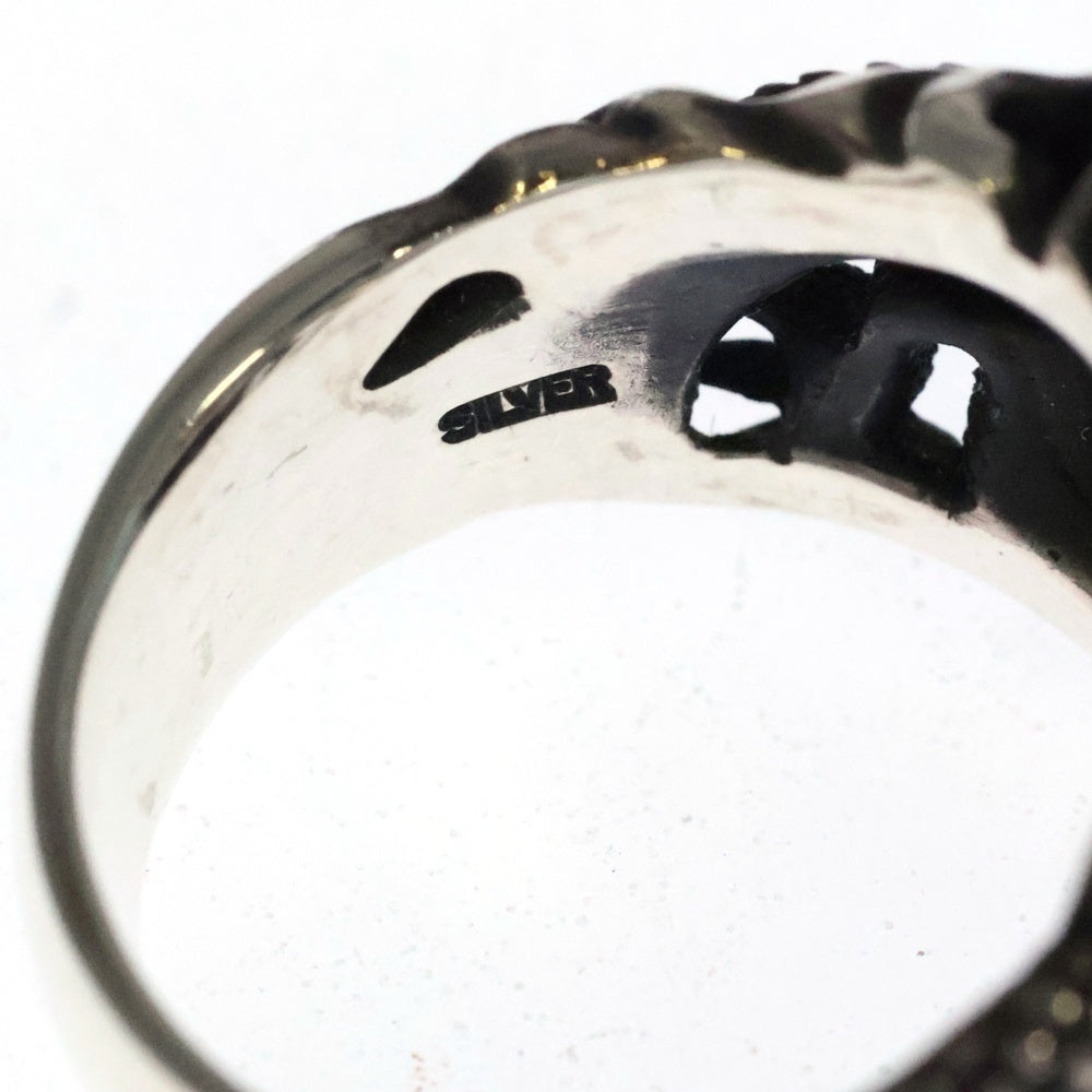 Bloody Mary(ブラッディマリー) 2019 Summer Festival ZILAN ジラン 龍蛇 切子 ブルートパーズ リング 指輪 シルバー/ブルー