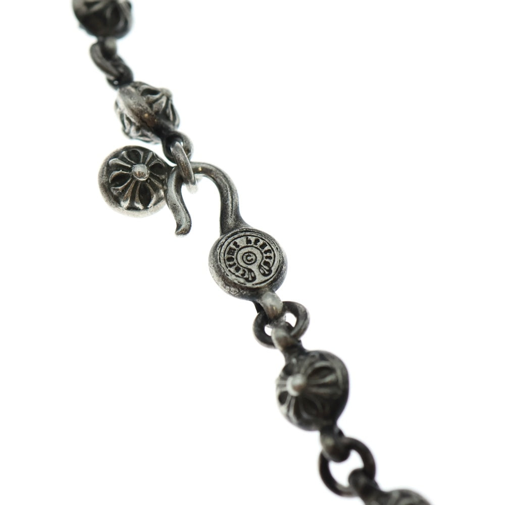 CHROME HEARTS(クロムハーツ) #1 CRSBL CHN SML CH CRS クロスボールチェーン スモールCHクロス ネックレス シルバー BCA193