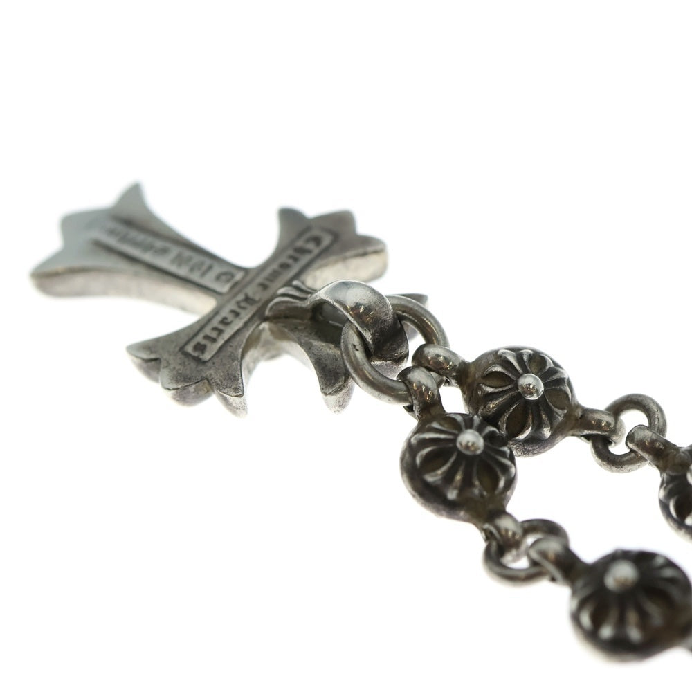 CHROME HEARTS(クロムハーツ) #1 CRSBL CHN SML CH CRS クロスボールチェーン スモールCHクロス ネックレス シルバー BCA193