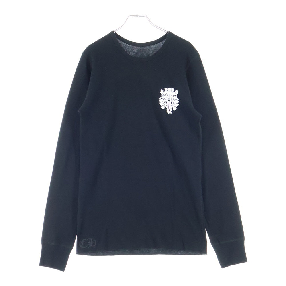 CHROME HEARTS(クロムハーツ) DAGGER THERMAL L/S TEE ダガーサーマルカットソー Tシャツ ブラック