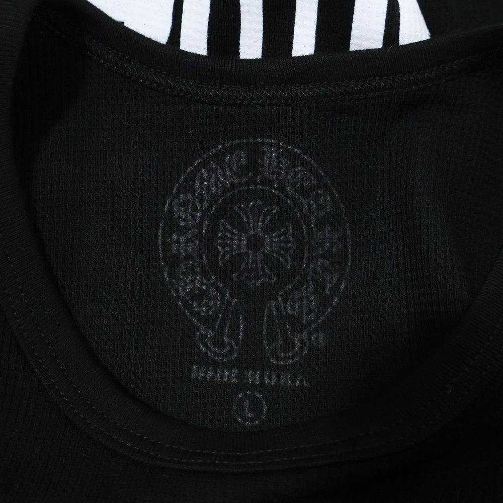 CHROME HEARTS(クロムハーツ) DAGGER THERMAL L/S TEE ダガーサーマルカットソー Tシャツ ブラック