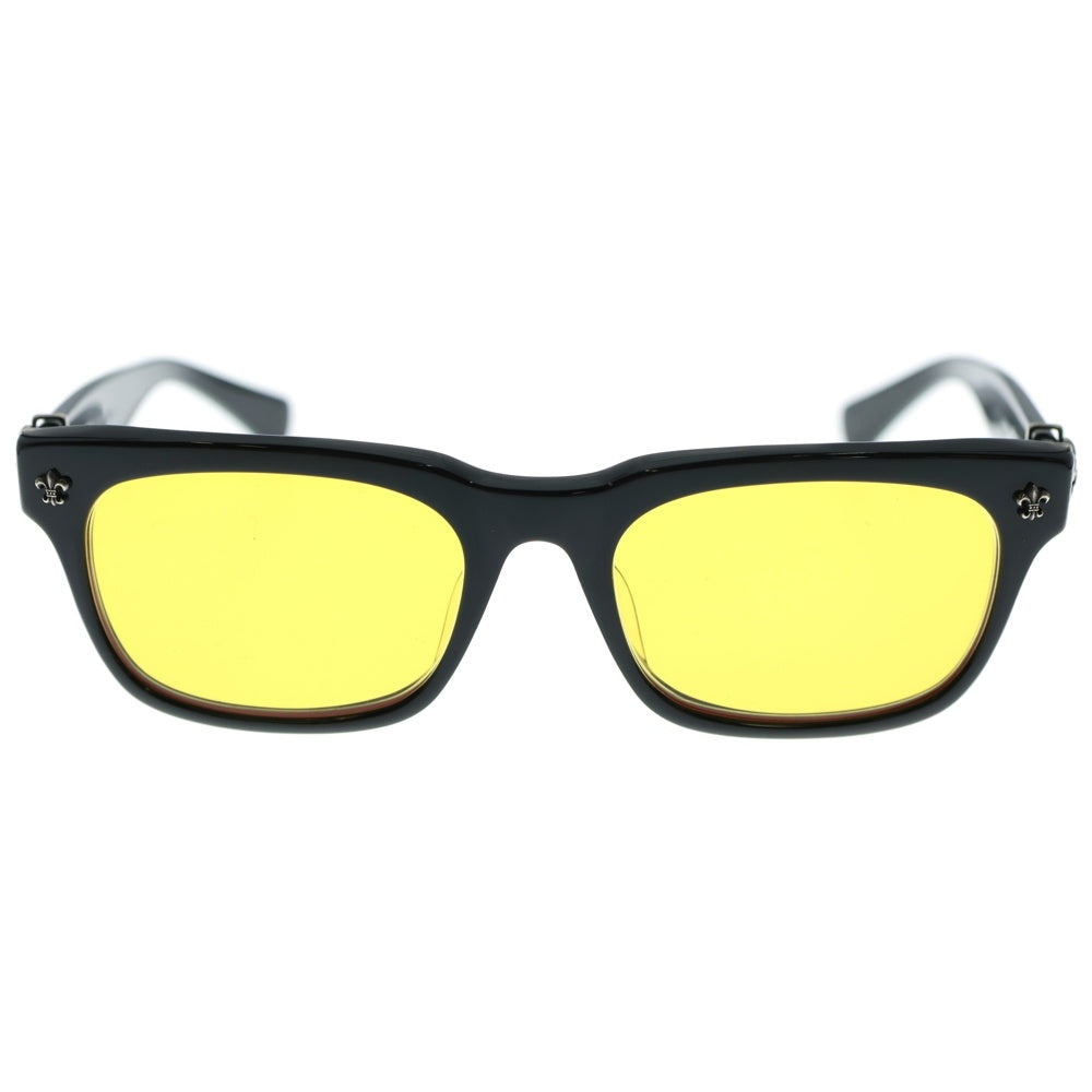 CHROME HEARTS(クロムハーツ) GITTIN ANY ?-A BSフレアテンプル ウェリントン型サングラス 眼鏡 ブラック