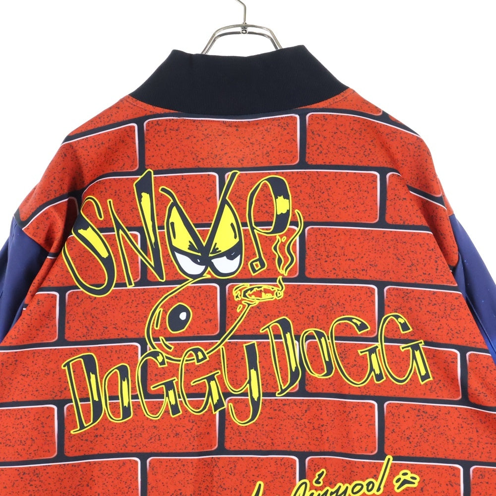 DEATH ROW RECORDS(デスローレコード) SNOOP DOGG DOGGYSTYLE RECORD TRACK JACKET トラックジャケット ブルー/マルチ
