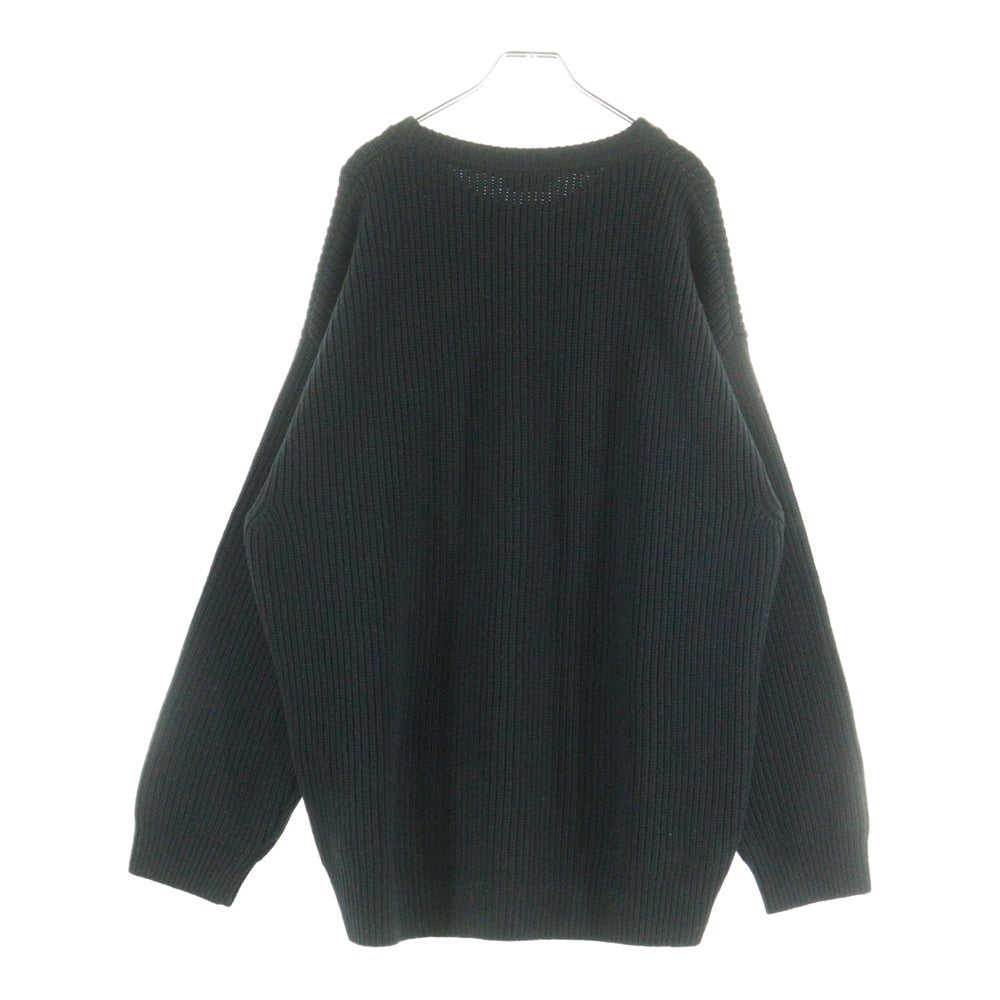 CELINE(セリーヌ) ロゴワッペンオーバーサイズニットセーター 2A19R423P ブラック