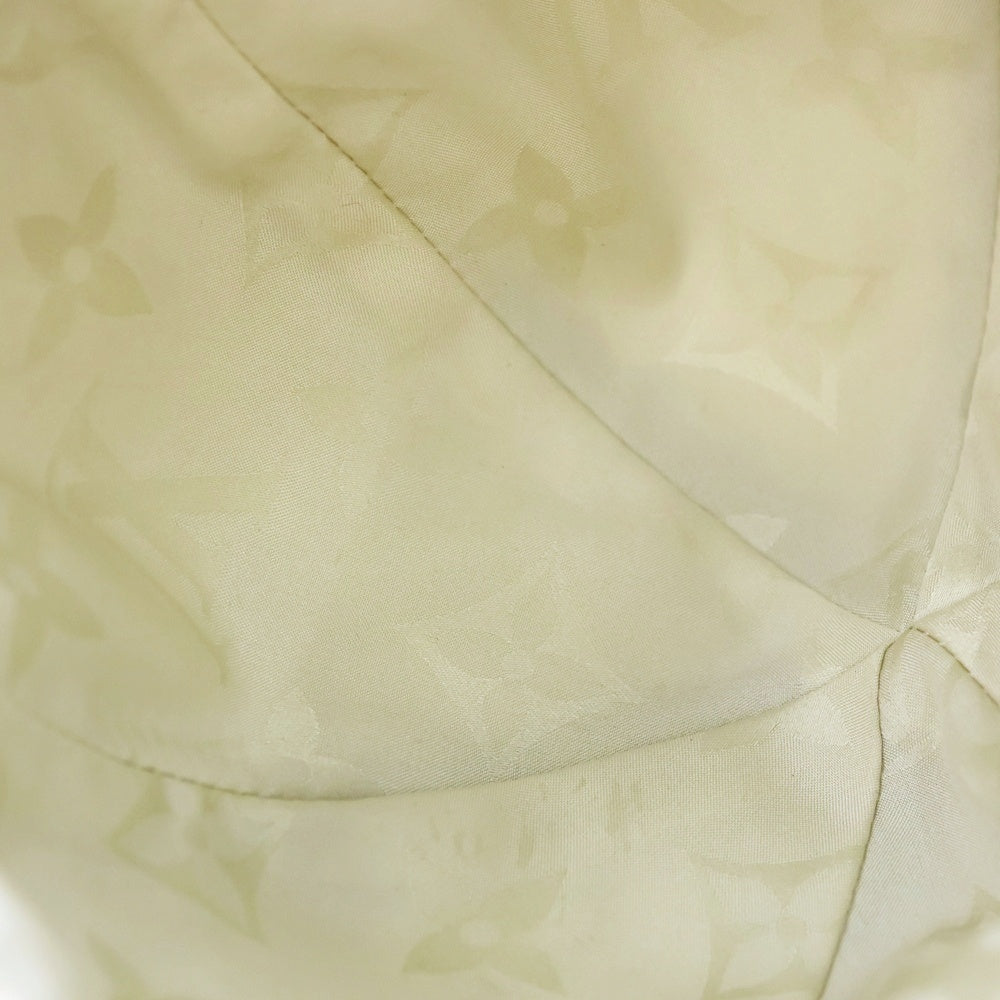 LOUIS VUITTON(ルイヴィトン) モノグラム ジャガードデニム キャップ M7059M ホワイト/ベージュ