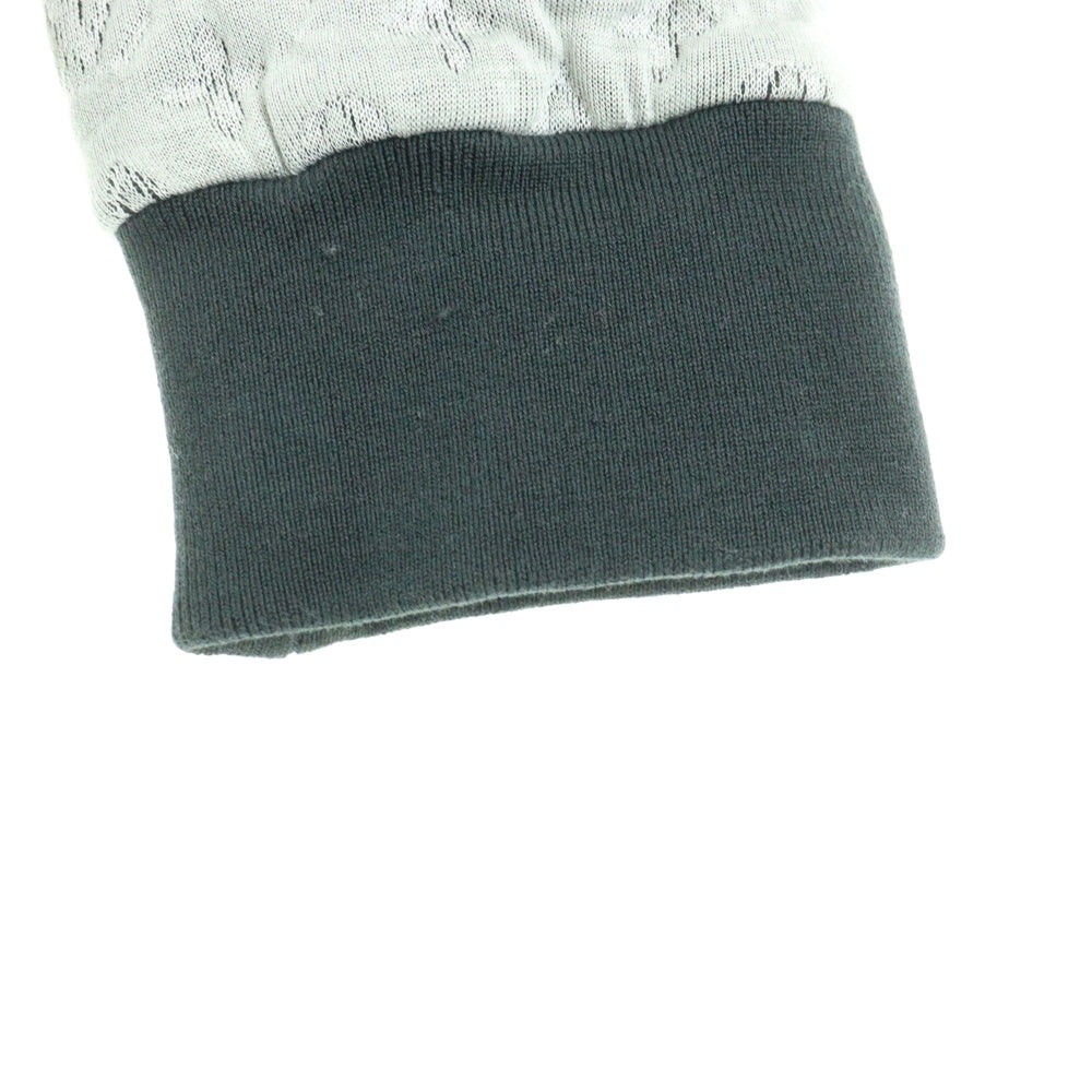 LOUIS VUITTON(ルイヴィトン) ×KID SUPER 23AW Monogram Cotton Jersey Bomber ×キッドスーパー モノグラム カモ柄 ボンバージャケット ブラック/ホワイト RM232 AFR HPY78W