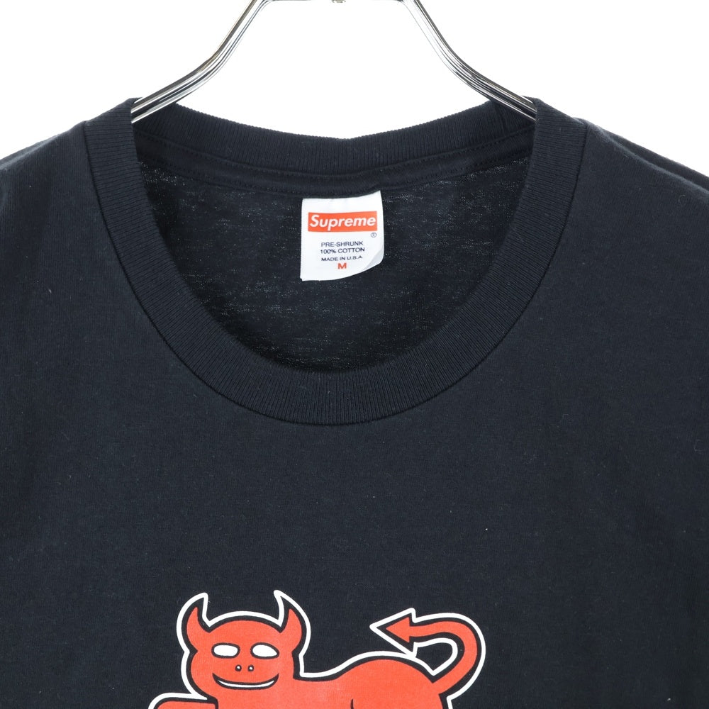 SUPREME(シュプリーム) 24SS Toy Machine Devil Cat Tee トイマシーンデビルキャットTシャツ ブラック