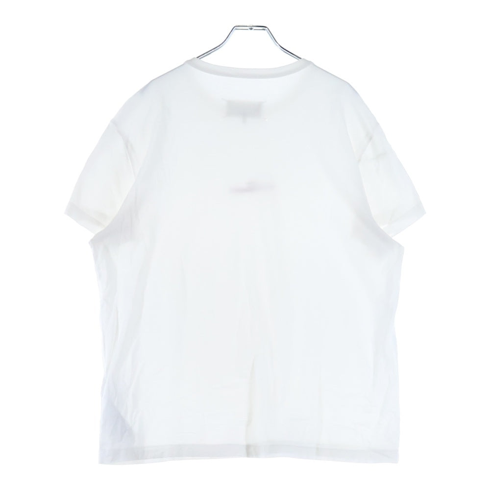 Maison Margiela 10(メゾン マルジェラ) 21SS 反転ロゴ刺繍半袖Tシャツ S30G0701 S22816 ホワイト