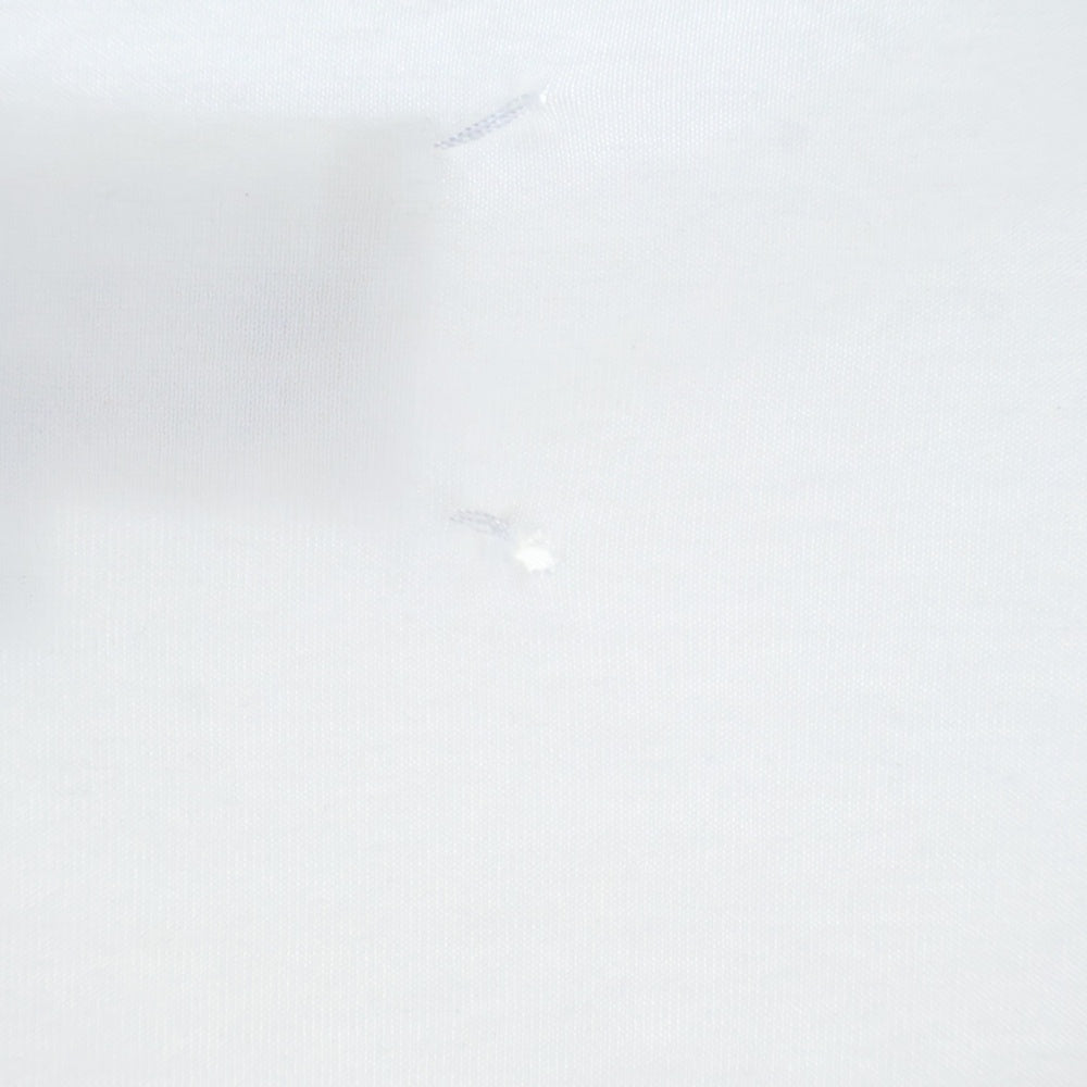 Maison Margiela 10(メゾン マルジェラ) 21SS 反転ロゴ刺繍半袖Tシャツ S30G0701 S22816 ホワイト