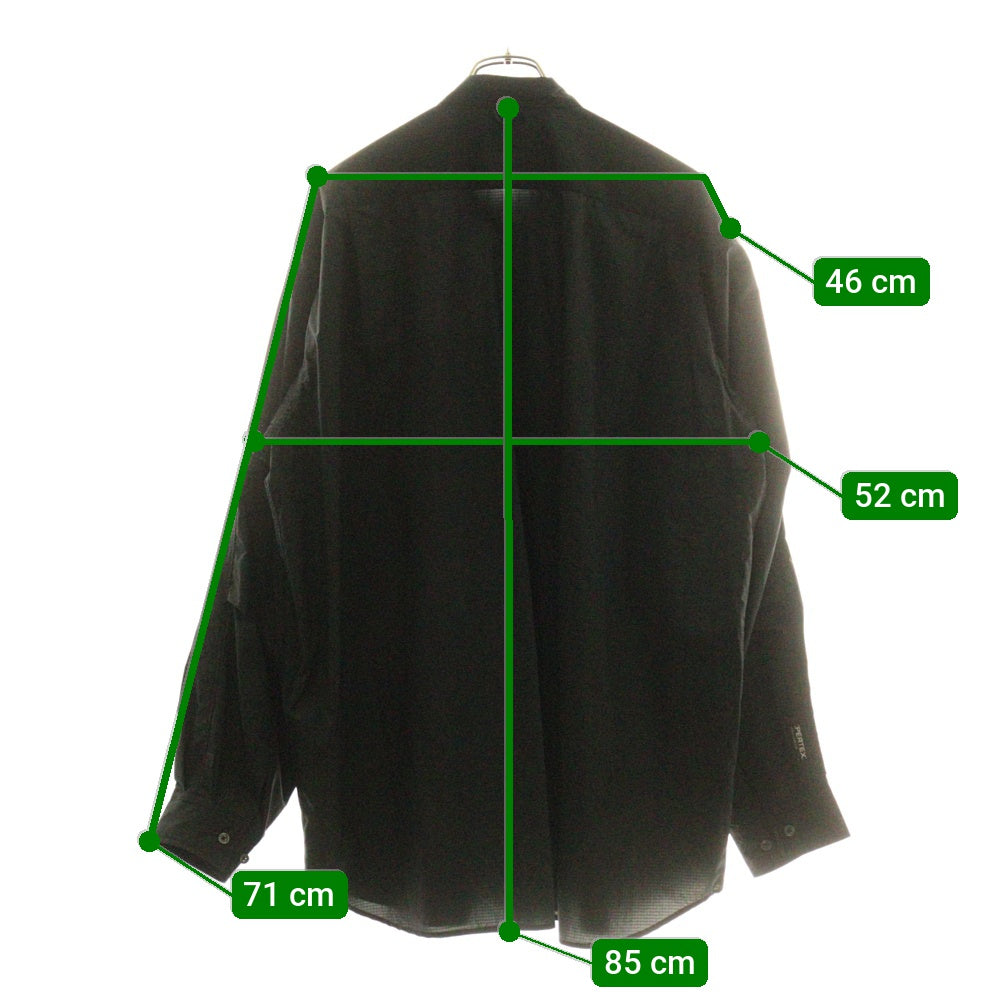 DAIWA PIER39(ダイワ ピアサーティナイン) TECH TRAVEL SHIRT テックトラベル長袖シャツ ブラック BE-64025