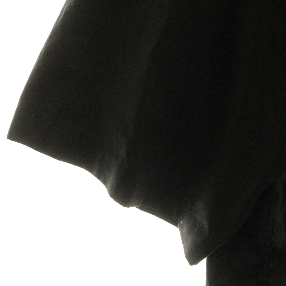 UNDERCOVER(アンダーカバー) 25SS ロゴプリントコットンブロード半袖シャツ ブラック UC1E9401-1