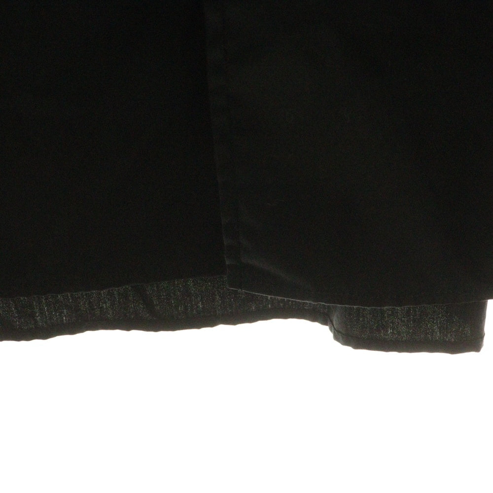 UNDERCOVER(アンダーカバー) 25SS ロゴプリントコットンブロード半袖シャツ ブラック UC1E9401-1