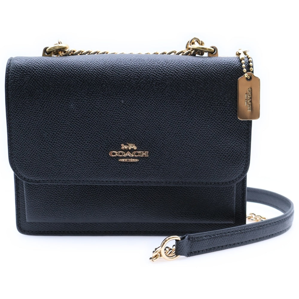 COACH(コーチ) ミニ クレア クロスボディ ショルダーバッグ ブラック CZ987