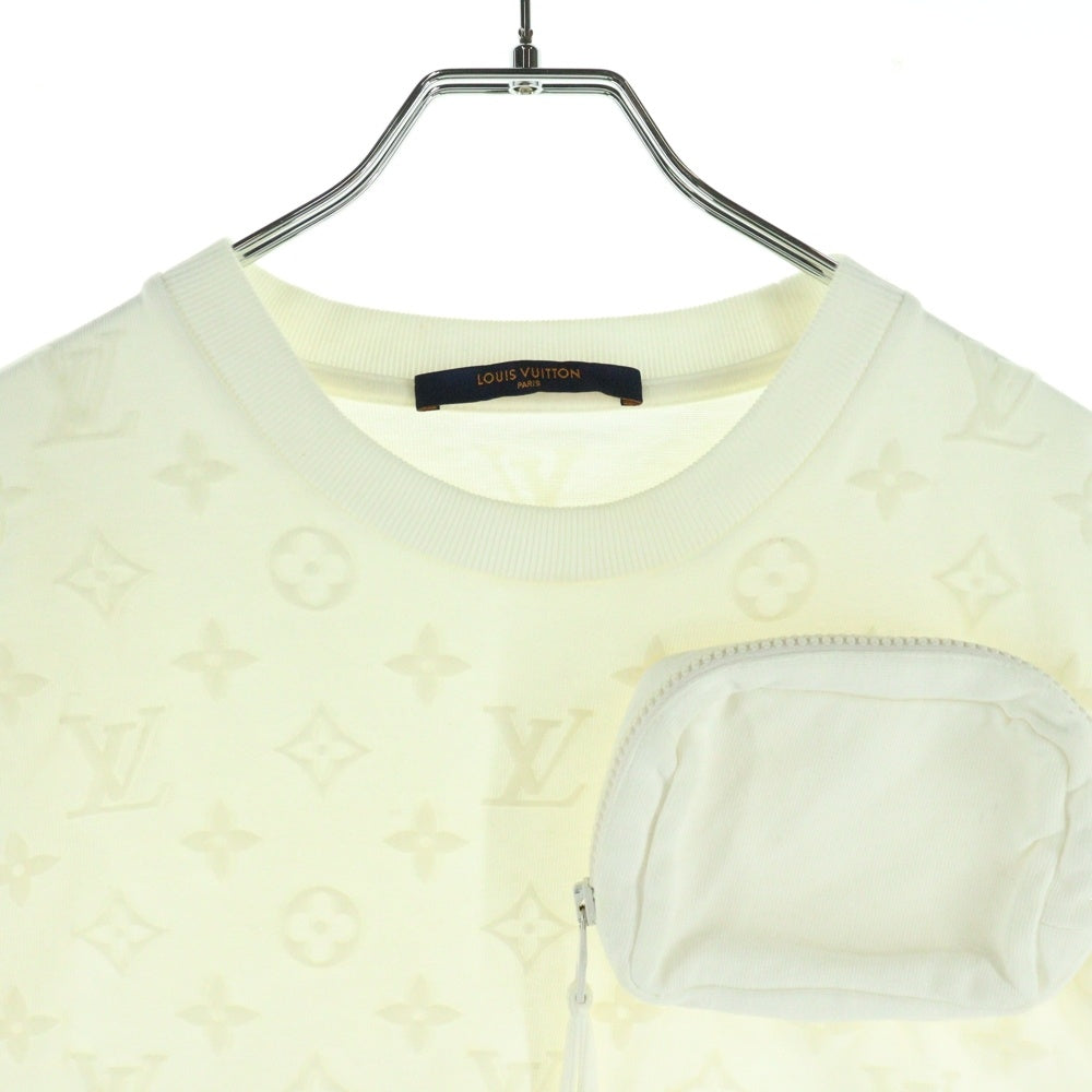 LOUIS VUITTON(ルイヴィトン) 20SS モノグラムフックアンドループ半袖Tシャツ ホワイト RM201 JYH HIY74W