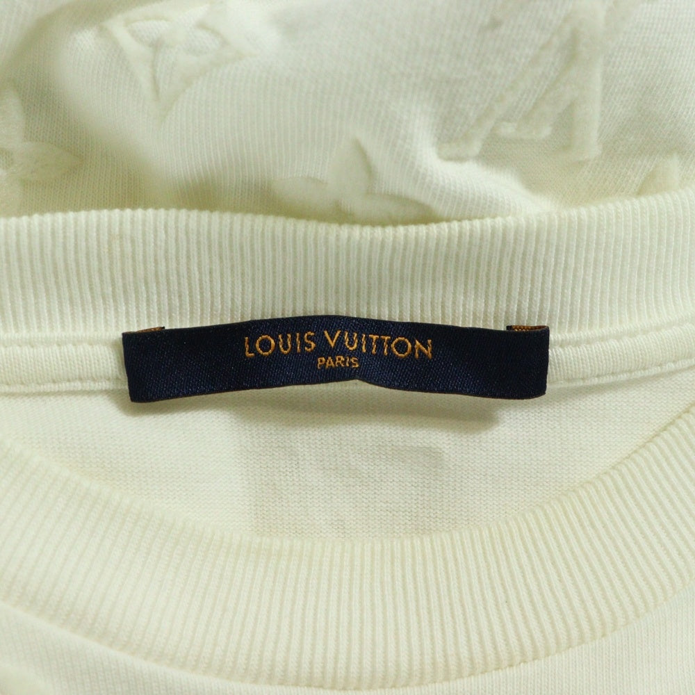 LOUIS VUITTON(ルイヴィトン) 20SS モノグラムフックアンドループ半袖Tシャツ ホワイト RM201 JYH HIY74W