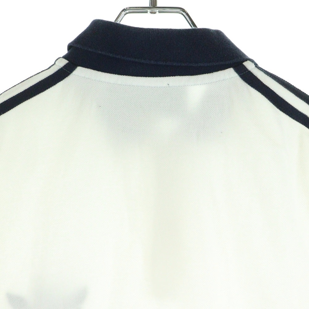 GUCCI(グッチ) ×adidas cotton piquet polo shirt アディダス コットンピケポロシャツ ホワイト 722972 XJEVF