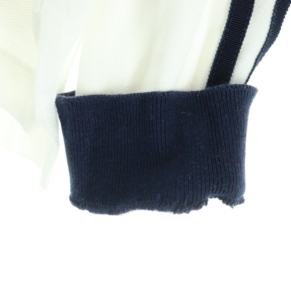 GUCCI(グッチ) ×adidas cotton piquet polo shirt アディダス コットンピケポロシャツ ホワイト 722972 XJEVF