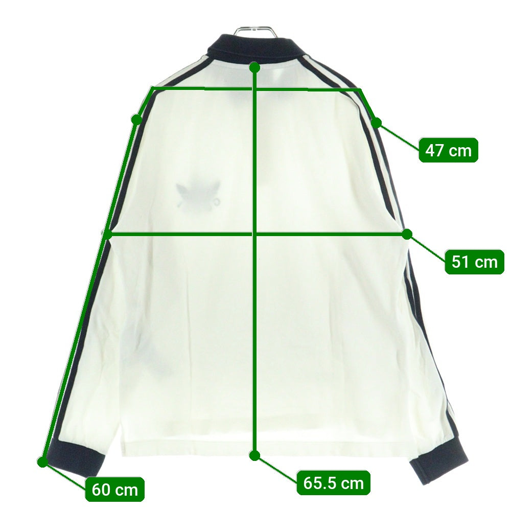 GUCCI(グッチ) ×adidas cotton piquet polo shirt アディダス コットンピケポロシャツ ホワイト 722972 XJEVF