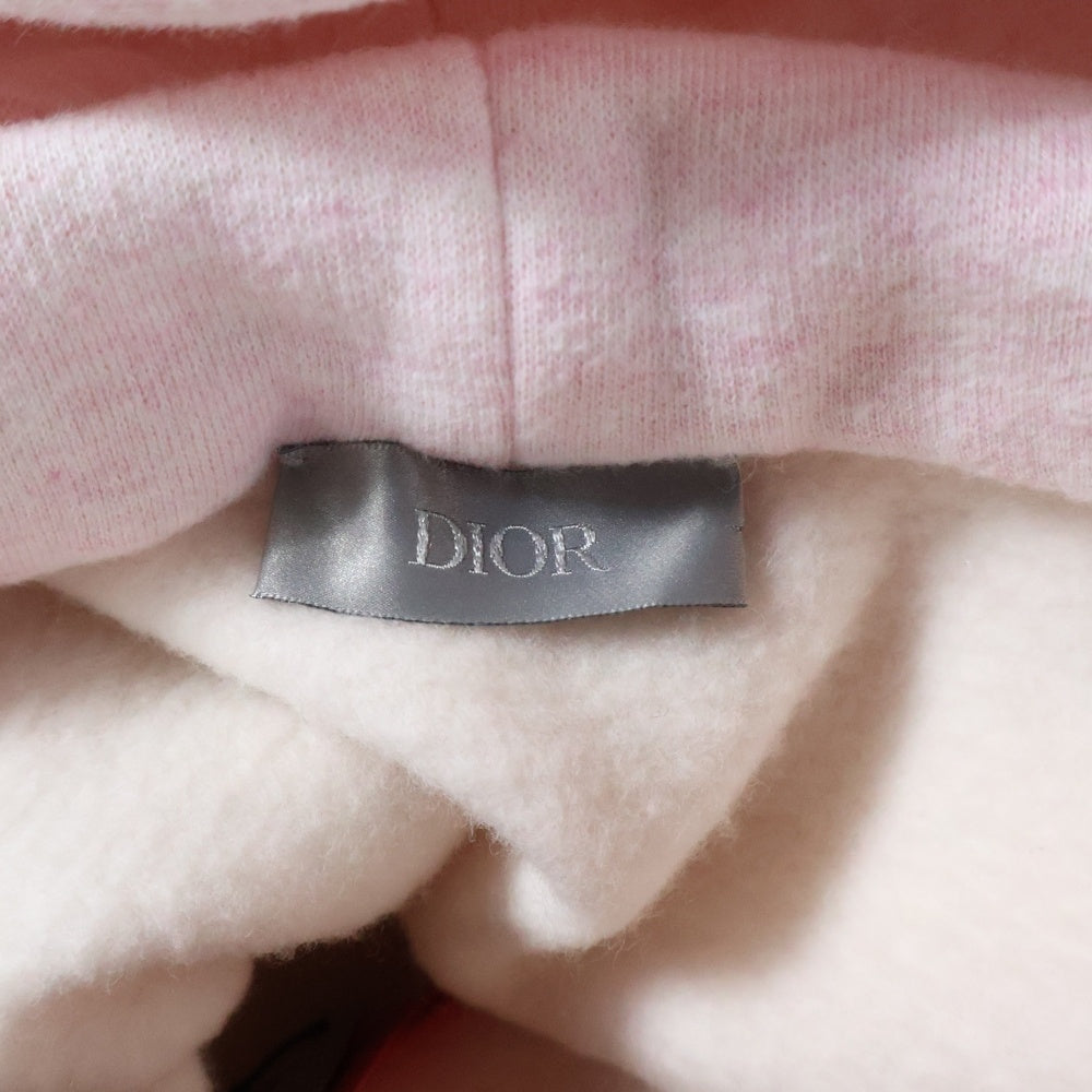DIOR(ディオール) ×ERL 23SS Hooded Sweatshirt フーデッドスウェットシャツ シルバー/ピンク 313J646A0815