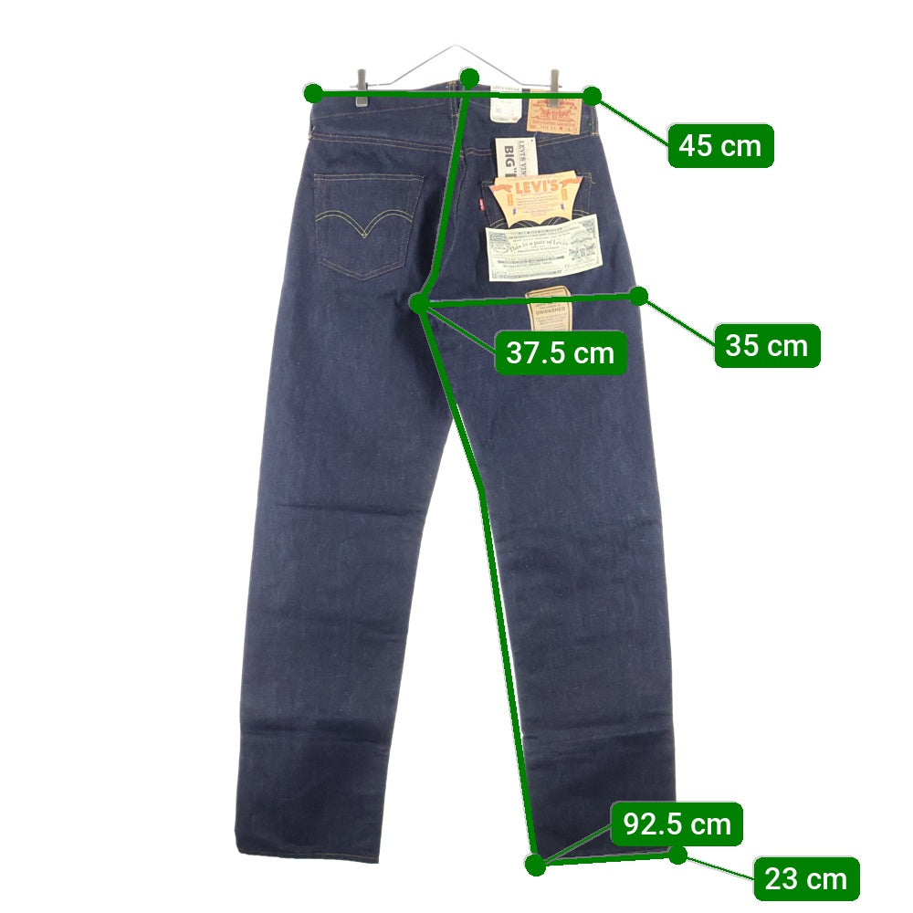 Levi's(リーバイス) 90S VINTAGE 501XX デッドストック ヴィンテージ デニム 1995復刻 ボタン裏555 バレンシア工場 インディゴ 501-0003