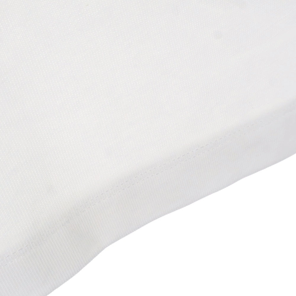 MONCLER(モンクレール) ロゴ刺繍 クルーネック 半袖Tシャツ カットソー ホワイト I10918C00005 899H5