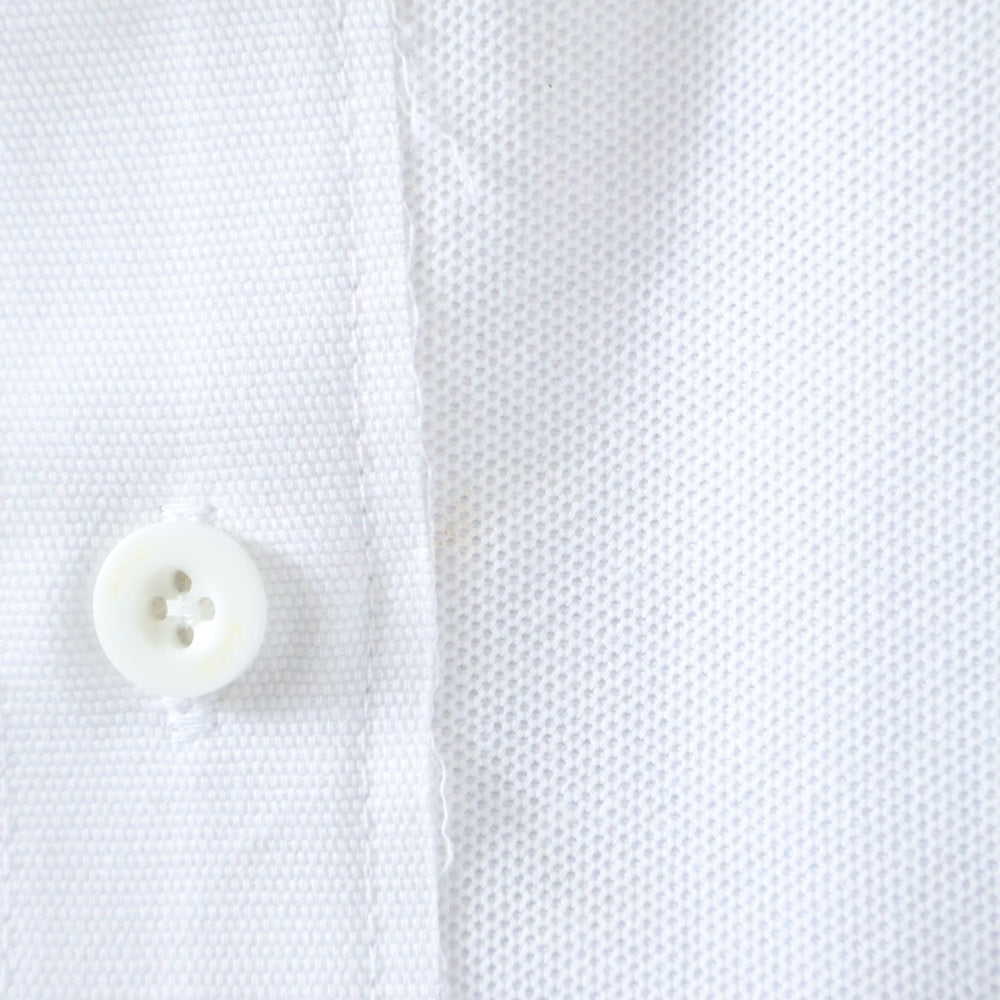 Sacai(サカイ) 22SS S pique polo Shirt 22-02738M ロゴ刺繍 カットアウト 半袖ポロシャツ ホワイト