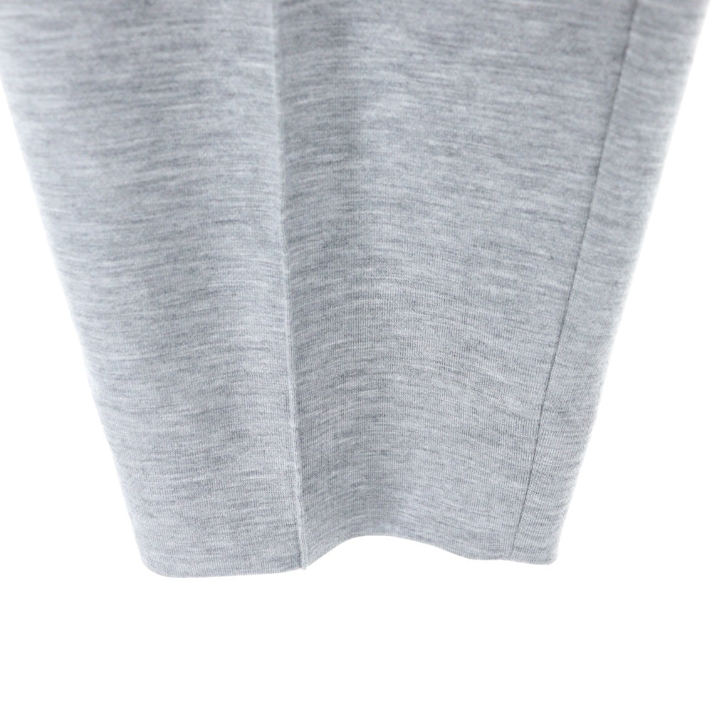 ESTNATION(エストネーション) ベルトデザイン センタープレス スウェットパンツ グレー