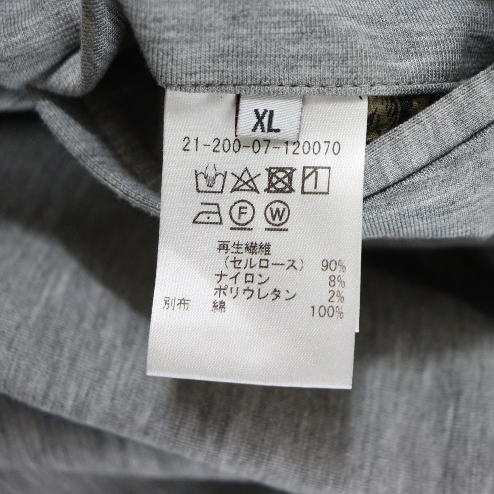 ESTNATION(エストネーション) ベルトデザイン センタープレス スウェットパンツ グレー